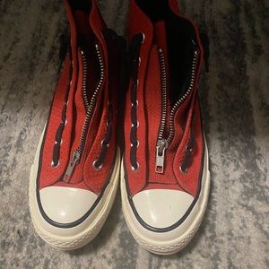 Converse Chuck 70 Zip Hi university red/black/egret WMNS
